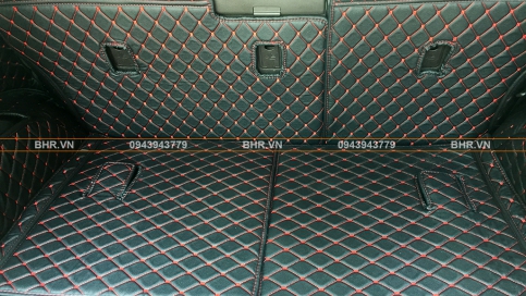 Thảm lót cốp ô tô Hyundai Santafe giá tại xưởng, rẻ nhất Hà Nội, TPHCM